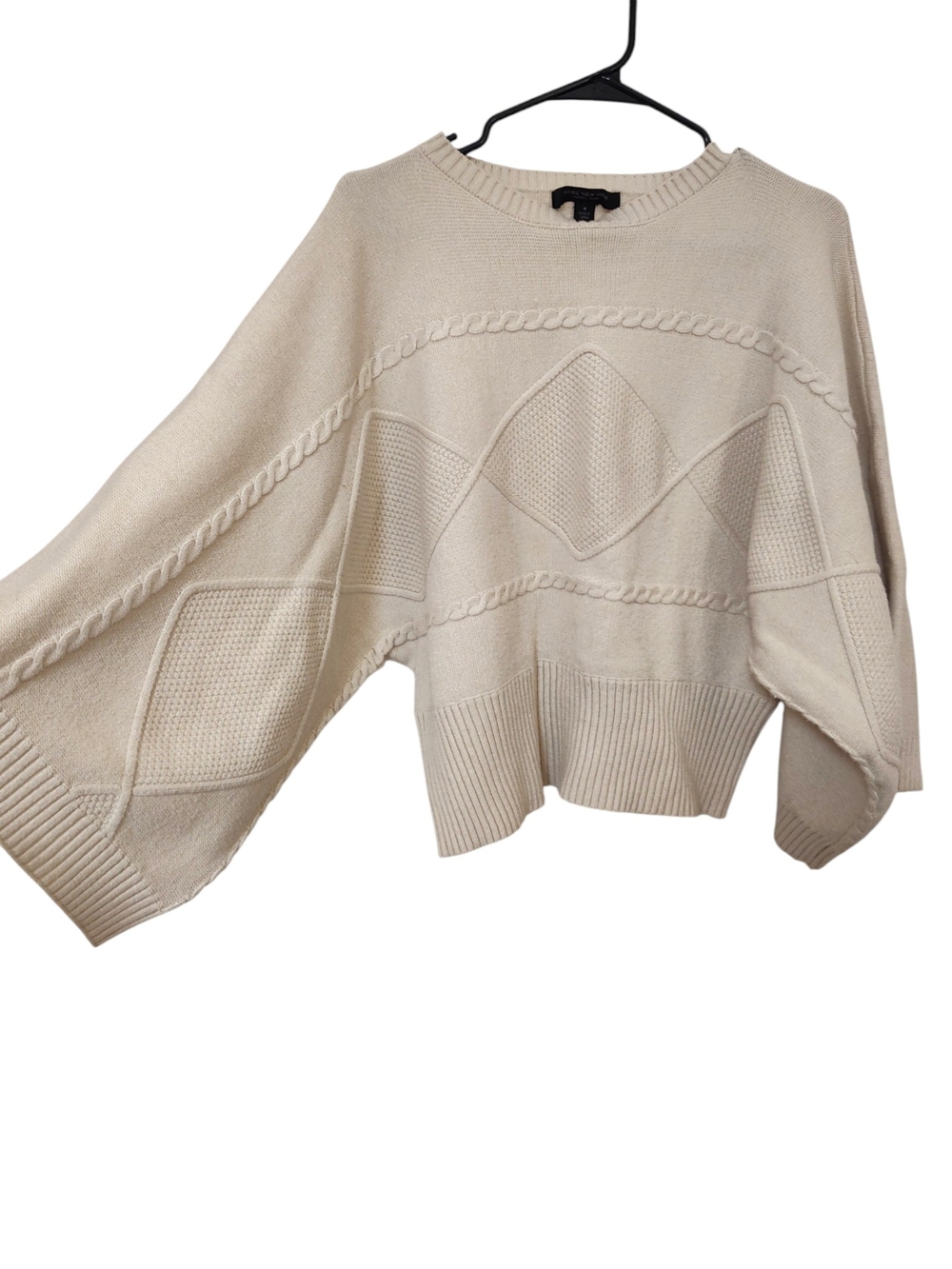 Marc Jacobs Cozy Cream Cable-Knit Women's Sweater, M